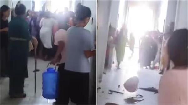 clash between north east and local students