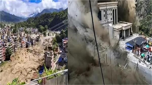 how did such a terrible flood happen in nepal