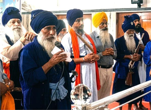 special prayers were held at gurdwara burj akali baba phula singh