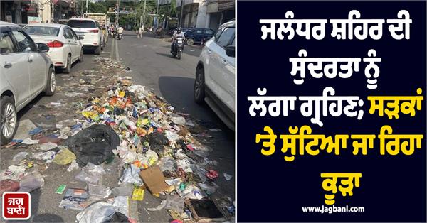 jalandhar roads dumped garbage