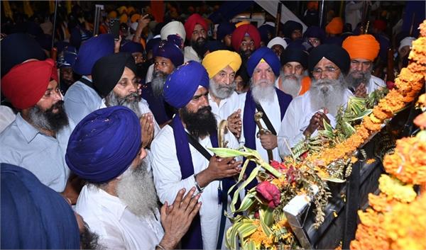 first phase of miri piri khalsa march completed takht sri damdama sahib