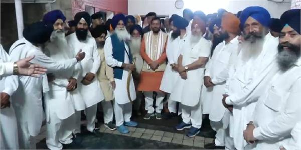 panjokhra sahib  controversy  cm saini  hsgpc