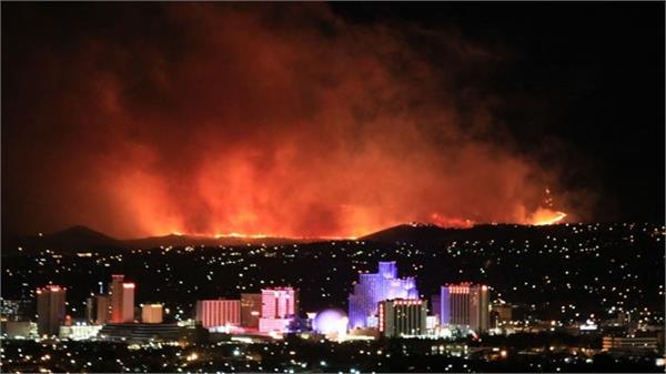 bushfire in usa
