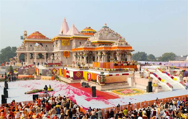 ram temple  devotees  donations  videography