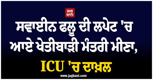 agriculture minister  swine flu  hospital  icu