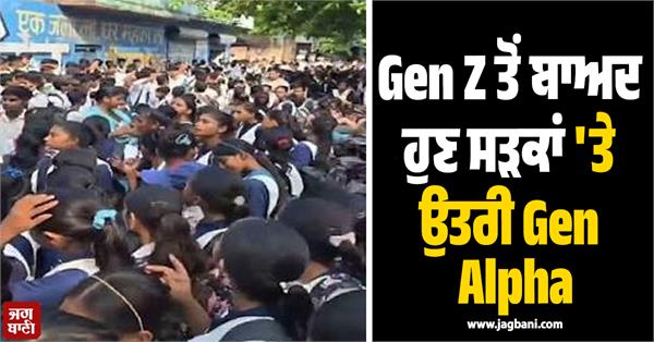 gen z  gen alpha  road  protest
