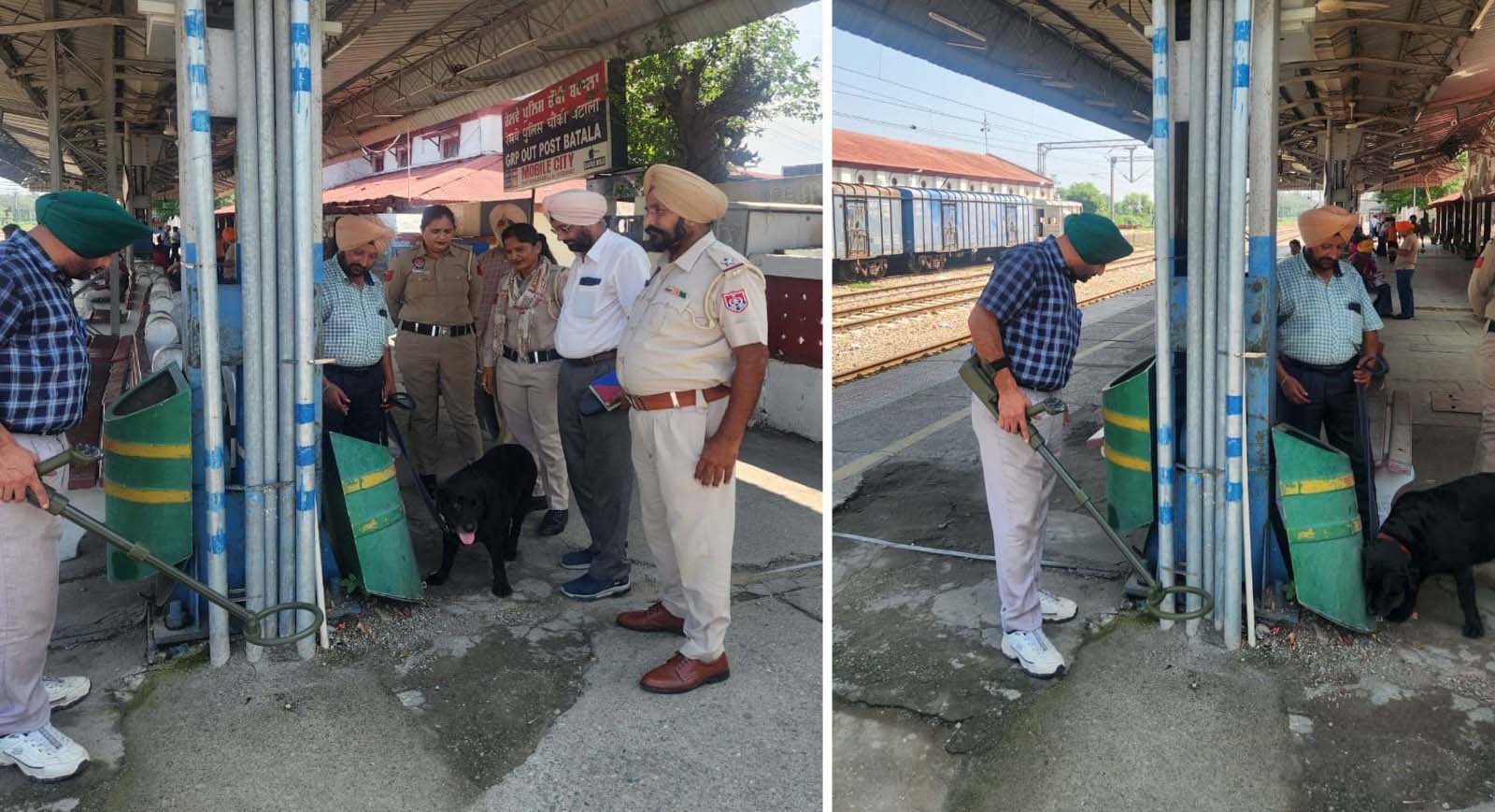 ਬੰਬ ਦੀ ਧਮਕੀ ਤੋਂ ਬਾਅਦ ਬਟਾਲਾ ਪੁਲਸ ਨੇ ਸ਼ਹਿਰ ’ਚ ਵਧਾਈ ਚੌਂਕਸੀ, ਵੱਖ-ਵੱਖ ਥਾਵਾਂ ’ਤੇ ਚਲਾਇਆ ਸਰਚ ਅਭਿਆਨ