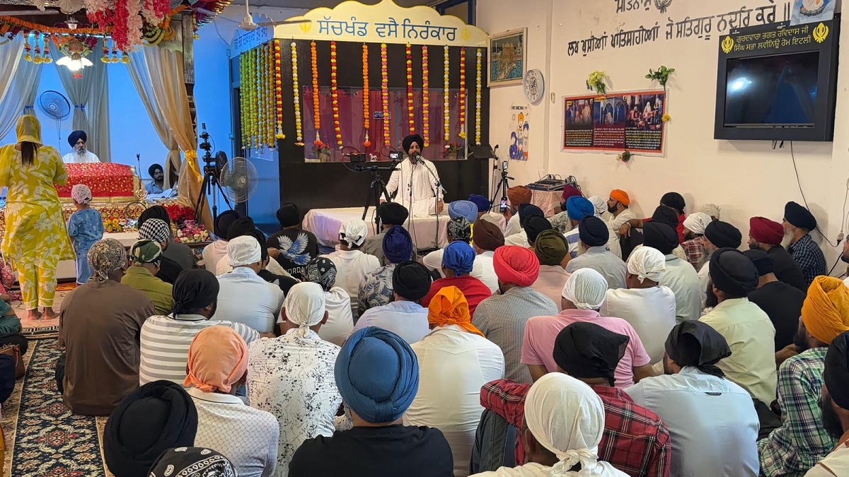 ਇਟਲੀ : ਗੁਰੂ ਹਰਕ੍ਰਿਸ਼ਨ ਸਾਹਿਬ ਜੀ ਦੇ ਜਨਮ ਦਿਹਾੜੇ ਮੌਕੇ ਤਿੰਨ ਦਿਨਾਂ ਧਾਰਮਿਕ ਸਮਾਗਮ ਆਯੋਜਿਤ