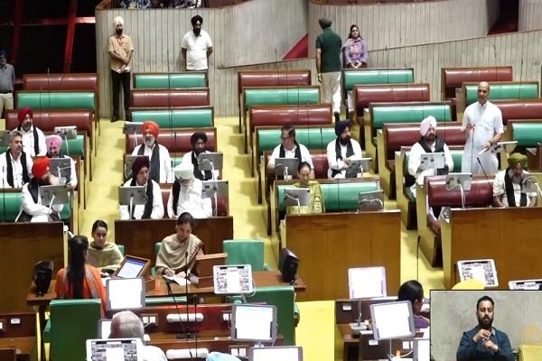the issue of abohar  s sewage crisis resonated in the vidhan sabha