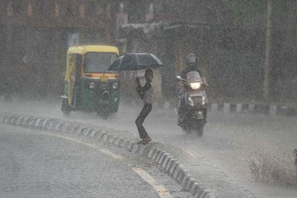 chandigarh will experience rain with thunderstorm on 22nd 23rd
