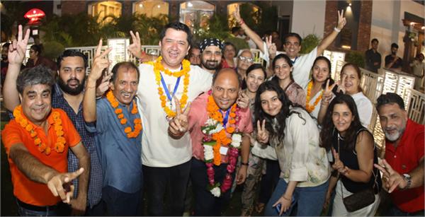 jalandhar gymkhana club election results achievers captured all the seats