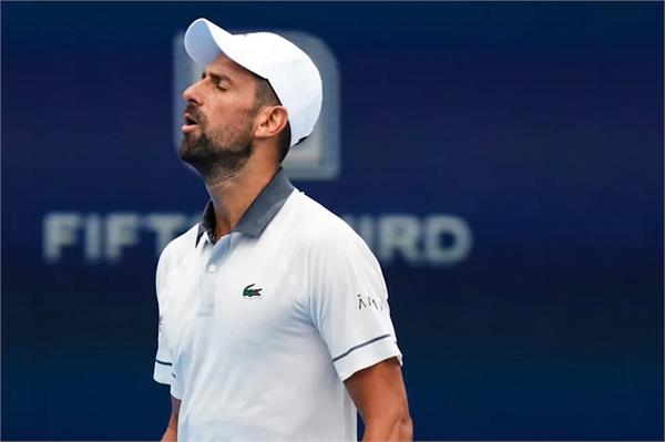 novak djokovic loses in his first match since wimbledon