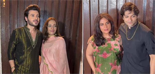 ali fazal and divyendu sharma hosted a special dinner party