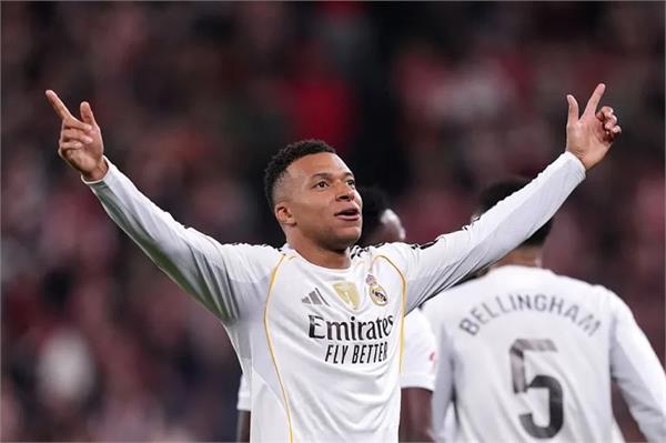 mbappé  s hat trick leads real madrid to victory