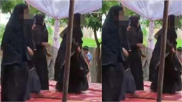 hindu girls  burqa  dance  video viral
