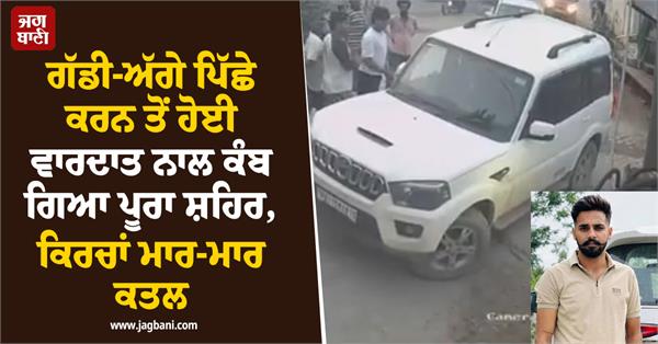 patiala city  vehicle parking  25 year old youth
