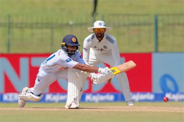ind vs sl  sri lanka scored 329 runs for 6 wickets till lunch