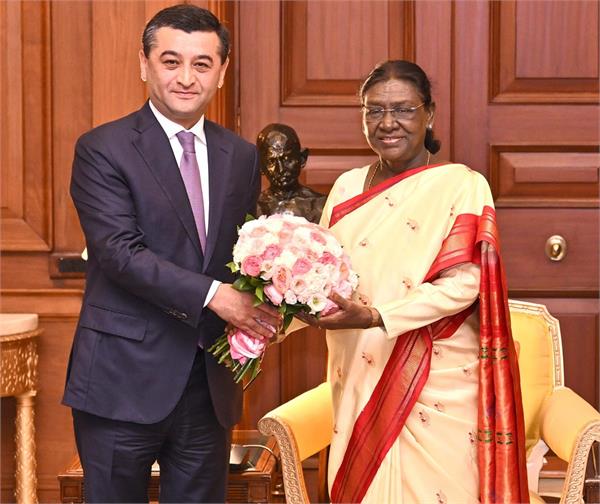 uzbek foreign minister  india droupadi murmu