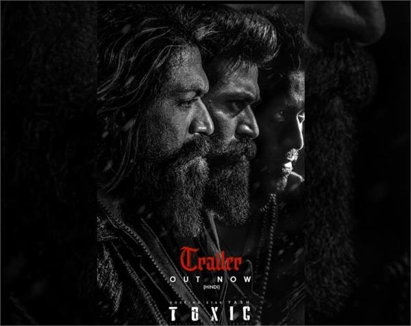 trailer released for rocking star yash  s film   toxic  