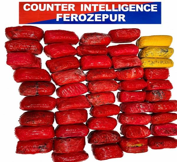 44 5 kg heroin and 3 kg ice drug seized in ferozepur