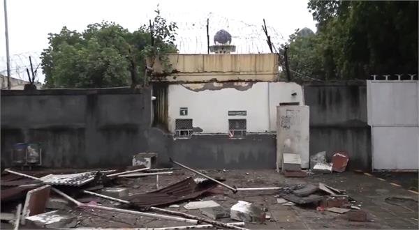 new delhi pakistan high commission bulldozer