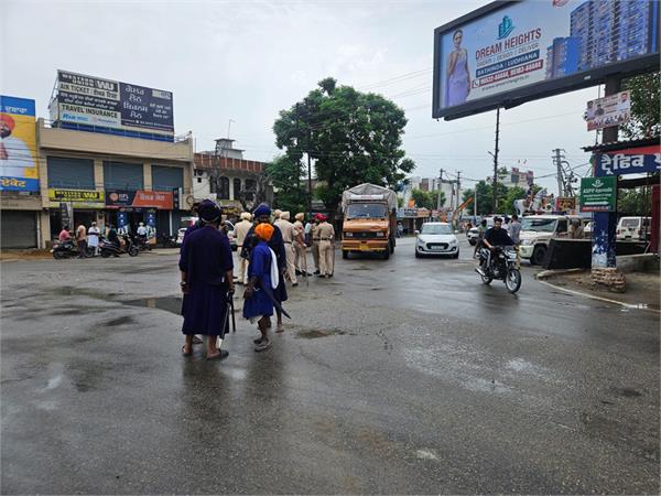 punjab bandh  halwara  national justice front