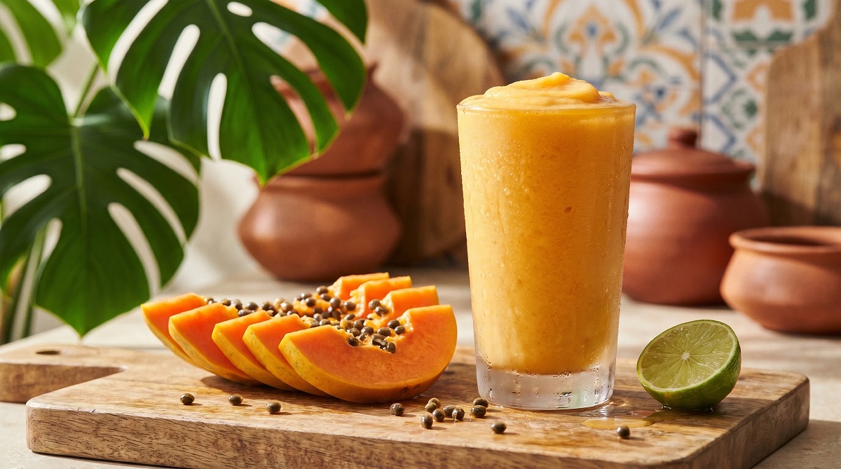 ਬਾਜ਼ਾਰ ਵਰਗਾ ਕਰੀਮੀ papaya shake ਬਣਾਉਣ ਦਾ ਤਰੀਕਾ