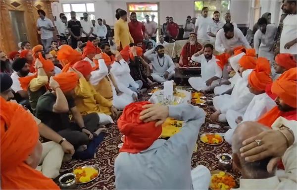 shri budha amarnath temple chhari yatra