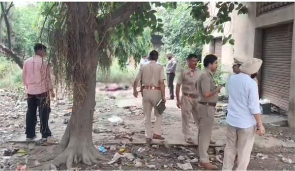 burnt deadbody found in vacant plot near fish market in jalandhar