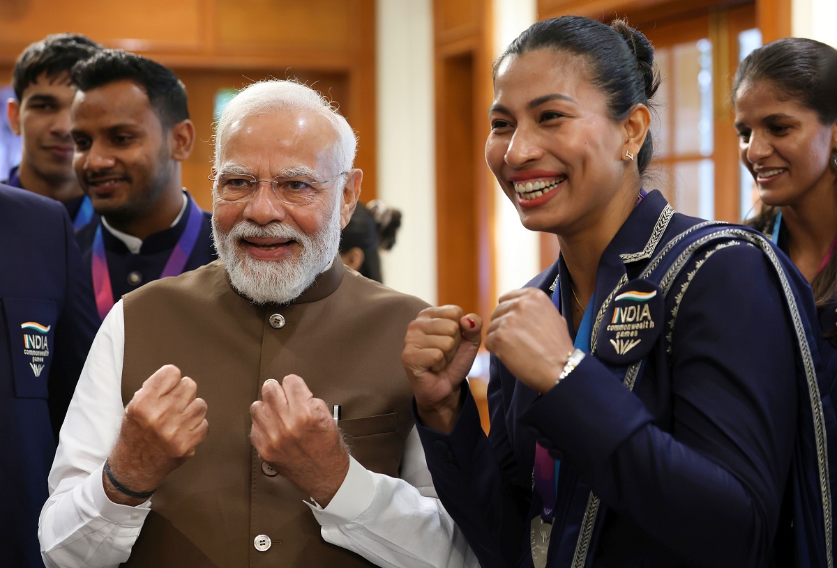 PM ਮੋਦੀ ਨੇ ਗਲਾਸਗੋ ''ਚ ਭਾਰਤ ਦੇ ਗਲਤ ਨਕਸ਼ੇ ''ਤੇ ਇਤਰਾਜ਼ ਜਤਾਉਣ ਲਈ ਲਵਲੀਨਾ ਦੀ ਕੀਤੀ ਪ੍ਰਸ਼ੰਸਾ