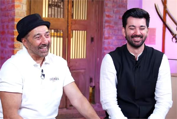sunny deol wants to take his son on a tour of his village sahnewal