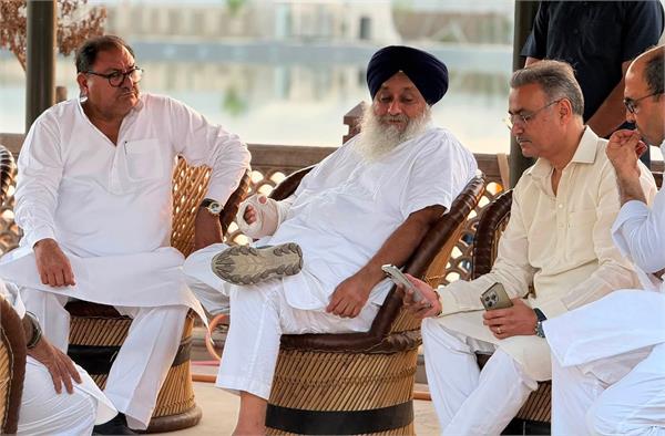 abhay singh chautala and sukhbir badal