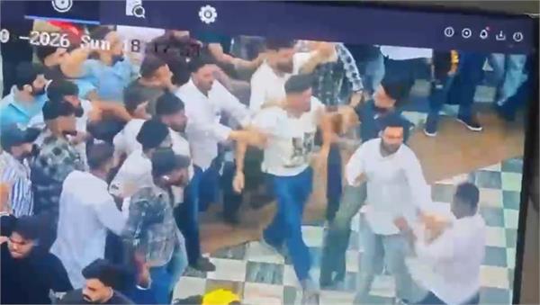 case of two parties clash at sri devi talab temple  new video goes viral