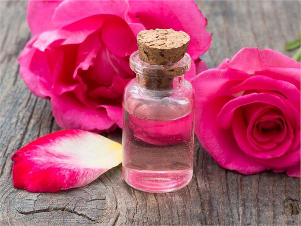 benefits of applying rose water on the face