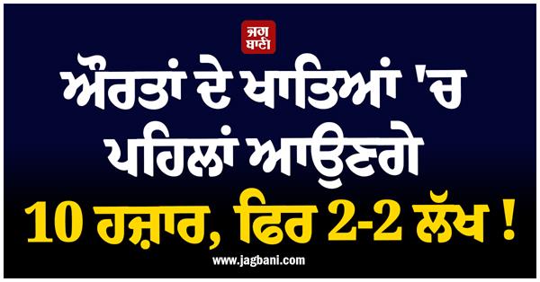 women accounts  10 thousand  2 lakh rupees