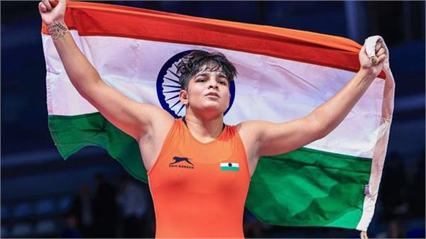 wrestling kajal wins second consecutive under 20 world title