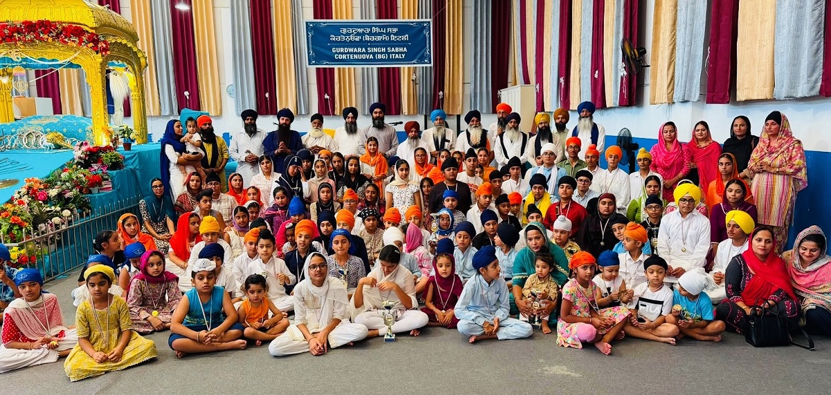 ਕਲਤੂਰਾ ਸਿੱਖ ਇਟਲੀ ਦੇ ਸਹਿਯੋਗ ਨਾਲ ਕਰਵਾਏ ਗਏ 9ਵੇਂ ਗੁਰਮਤਿ ਗਿਆਨ ਮੁਕਾਬਲੇ