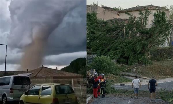 tornado havoc in france