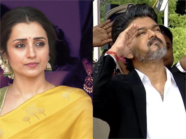 trisha krishnan attends flag hoisting ceremony by tamil nadu cm