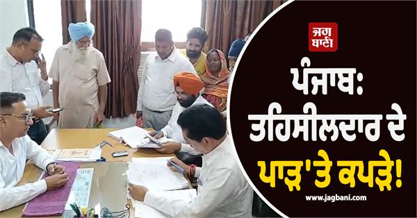 punjab tehsildar video