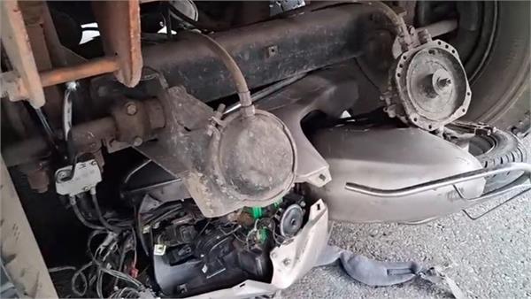 accident involving two youths riding activa in phagwara