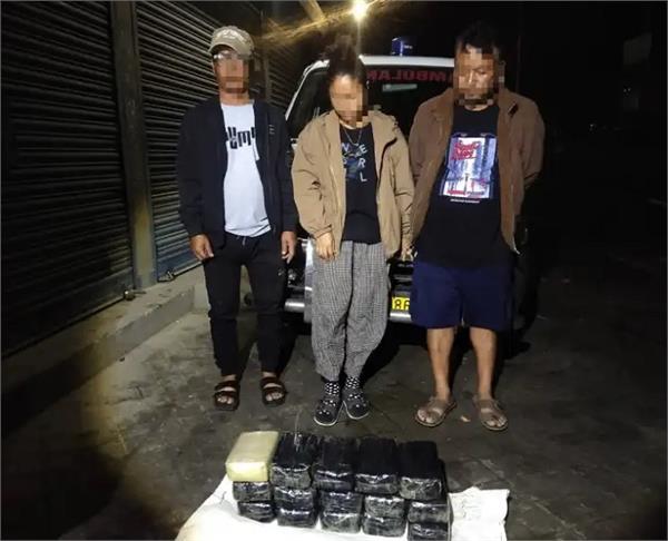 ambulance  drug  seized woman  arrested