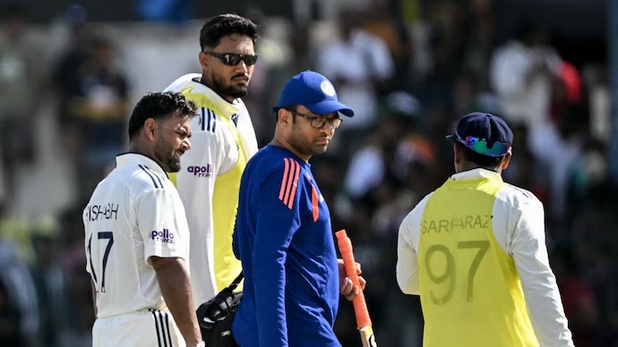 IND vs SL 2nd Test: ਪੰਤ ਖੱਬੇ ਹੱਥ ''ਤੇ ਸੱਟ ਲੱਗਣ ਕਾਰਨ ਹੋਇਆ ਰਿਟਾਇਰਡ ਹਰਟ