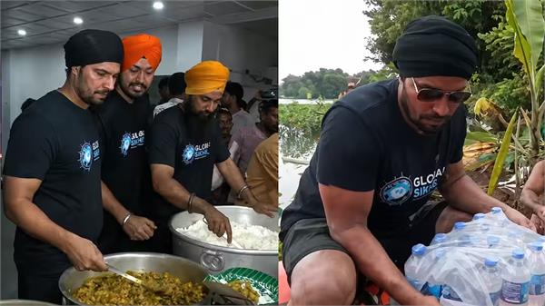 randeep hooda engaged in relief operations in flood hit assam
