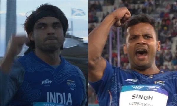 mandaviya congratulates neeraj chopra and yashvir singh