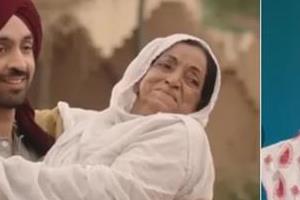 how did actress jatinder kaur first meet diljit dosanjh 
