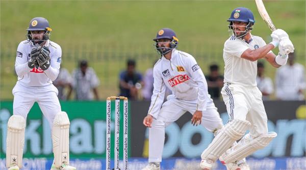 ind vs sl  india scored 503 runs in the first innings
