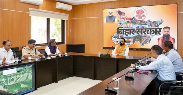 nepal  floods  bihar  high alert  amit shah  samrat chaudhary