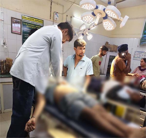 one person died in a road accident near ghanoli barrier