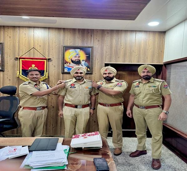 head constable manvinder singh promoted as asi